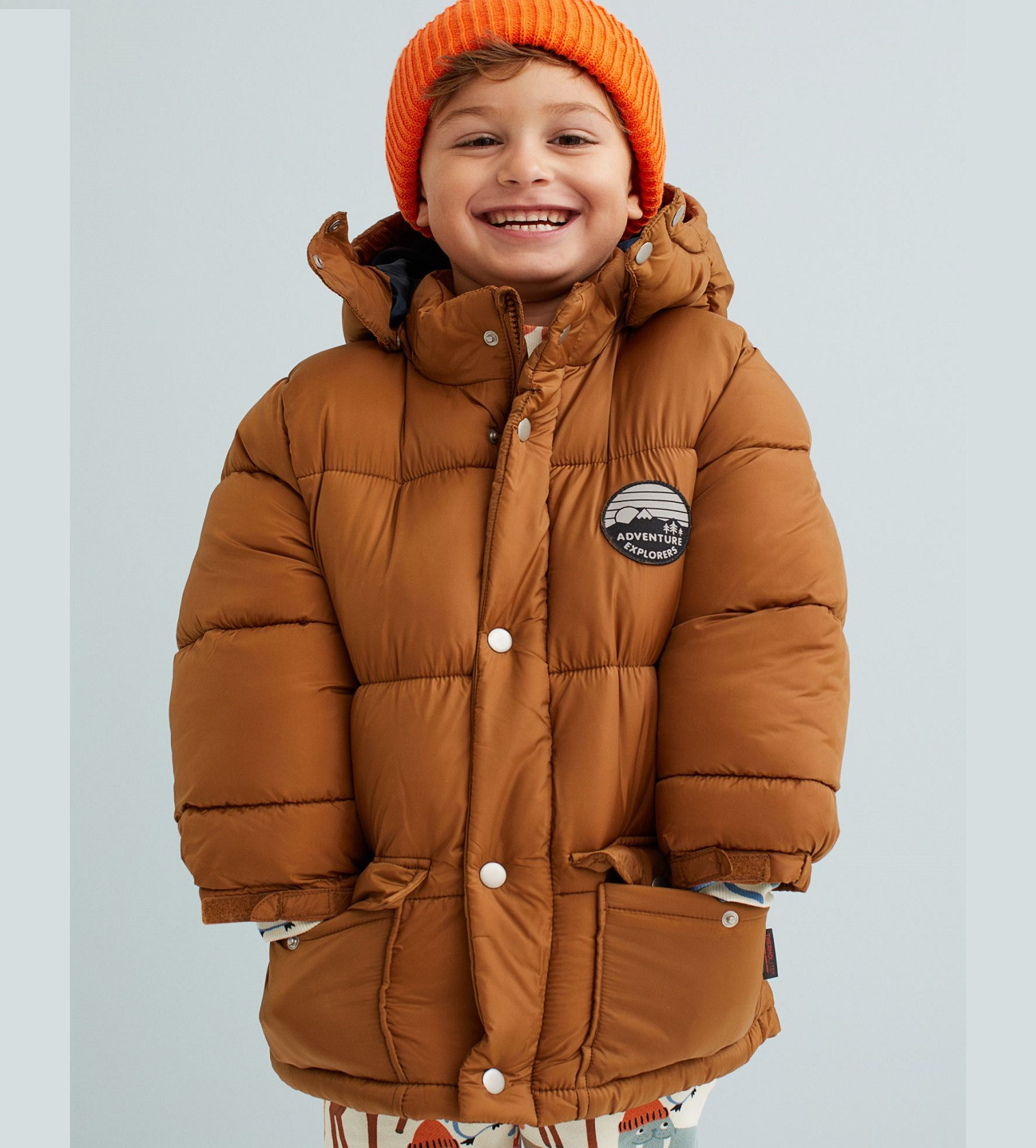 Купить Куртка H&M THERMOLITE® Winter Jacket Brown - фото 1
