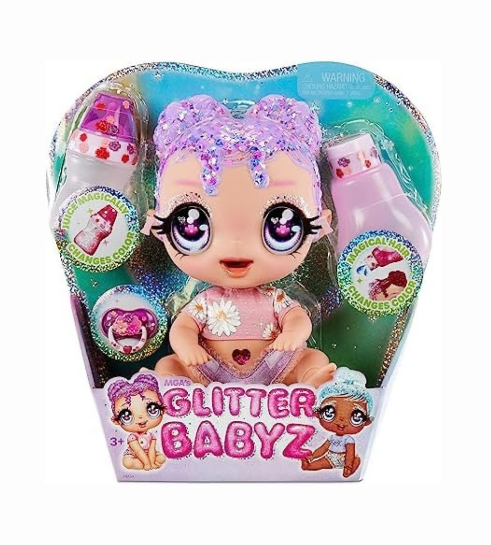 Купити Ігровий набір MGA'S Glitter BABYZ Lila Wildboom Lavender - фото 1