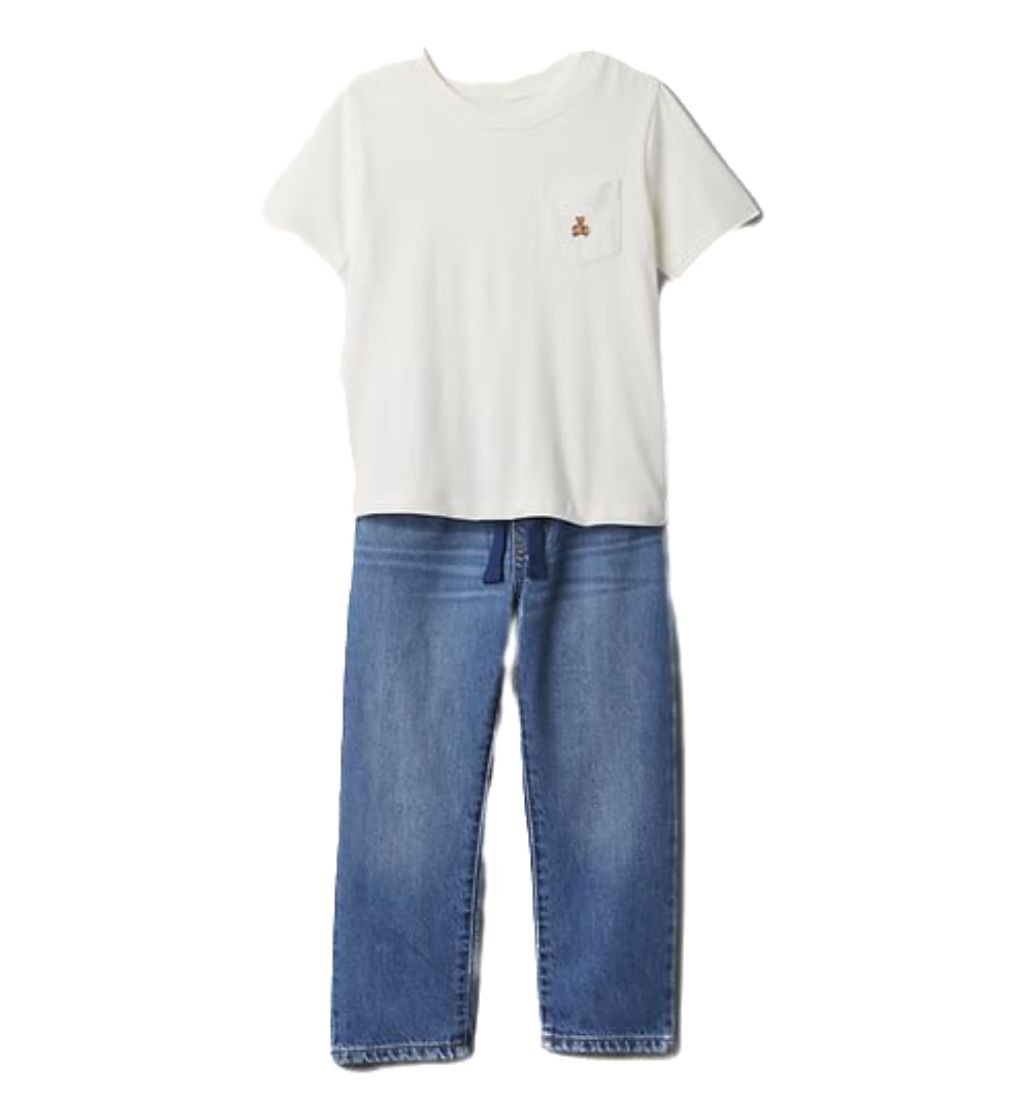 Купить Набор Baby & Toddler Two-Piece Outfit Set Color medium wash - фото 1