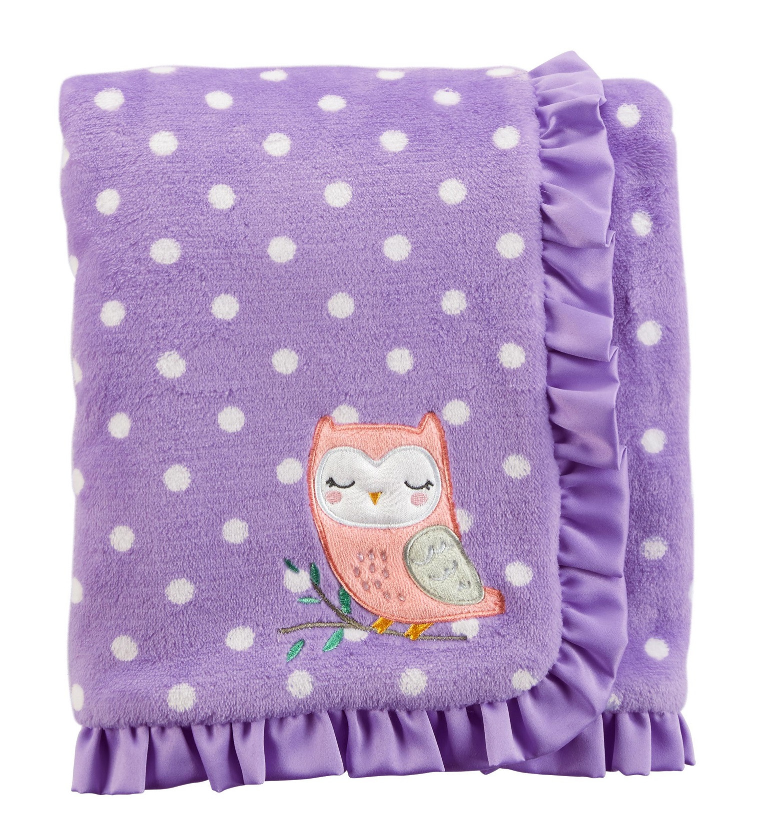 Купити Ковдра плюшева Carters Owl Plush - фото 1
