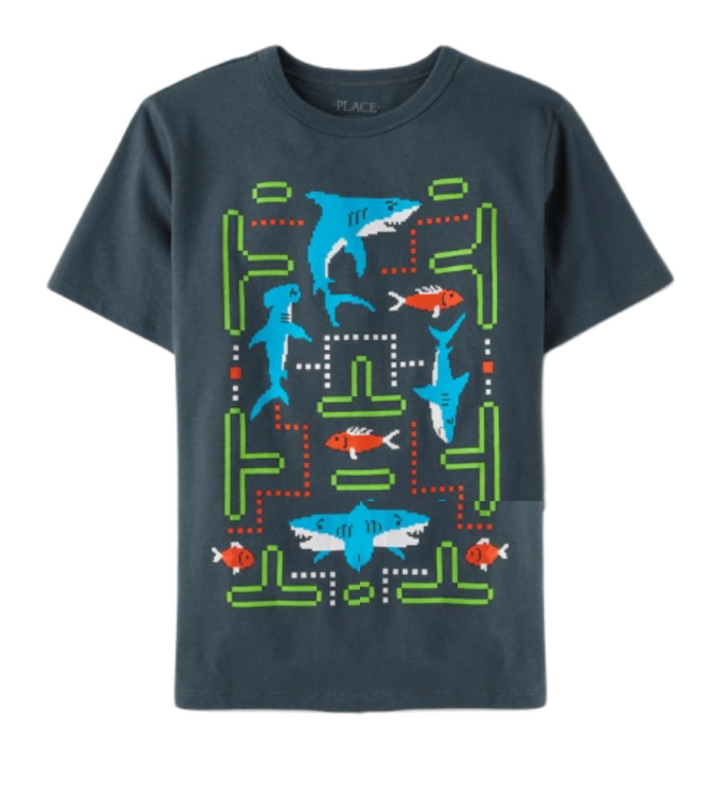 Купить Футболка Childrens place Boys Gamer Navy Multy - фото 1