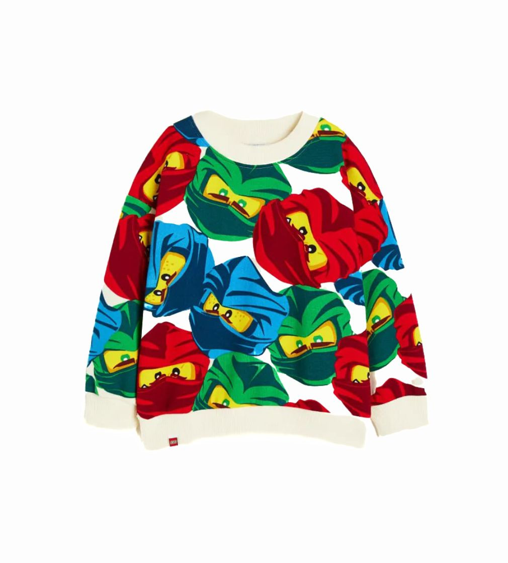 Купить Свитшот H&M Cream/Ninjago - фото 1