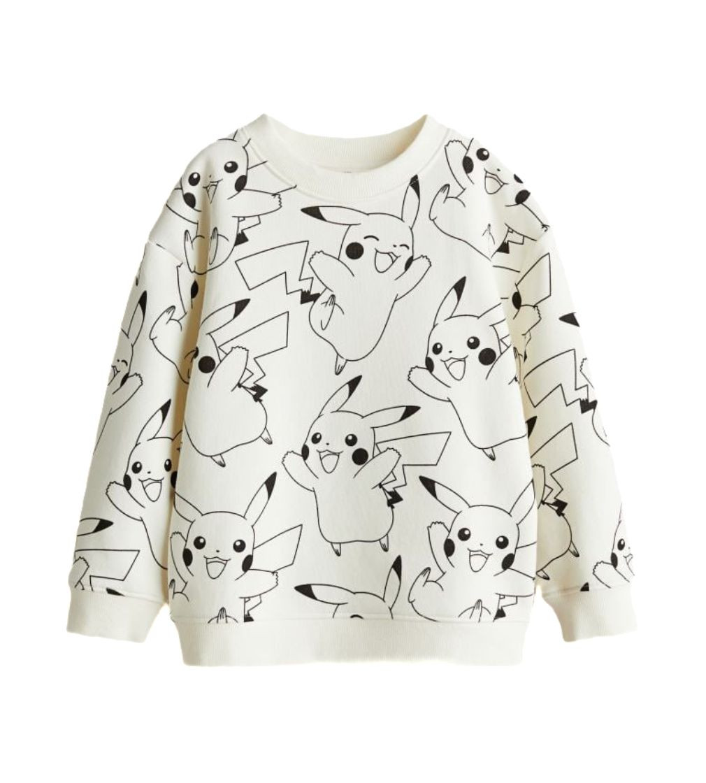 Купить Свитшот H&M White/Pokemon - фото 1