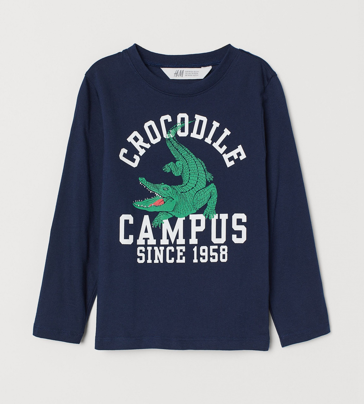 Купити Реглан H&M Темно-синій / Crocodile Campus - фото 1
