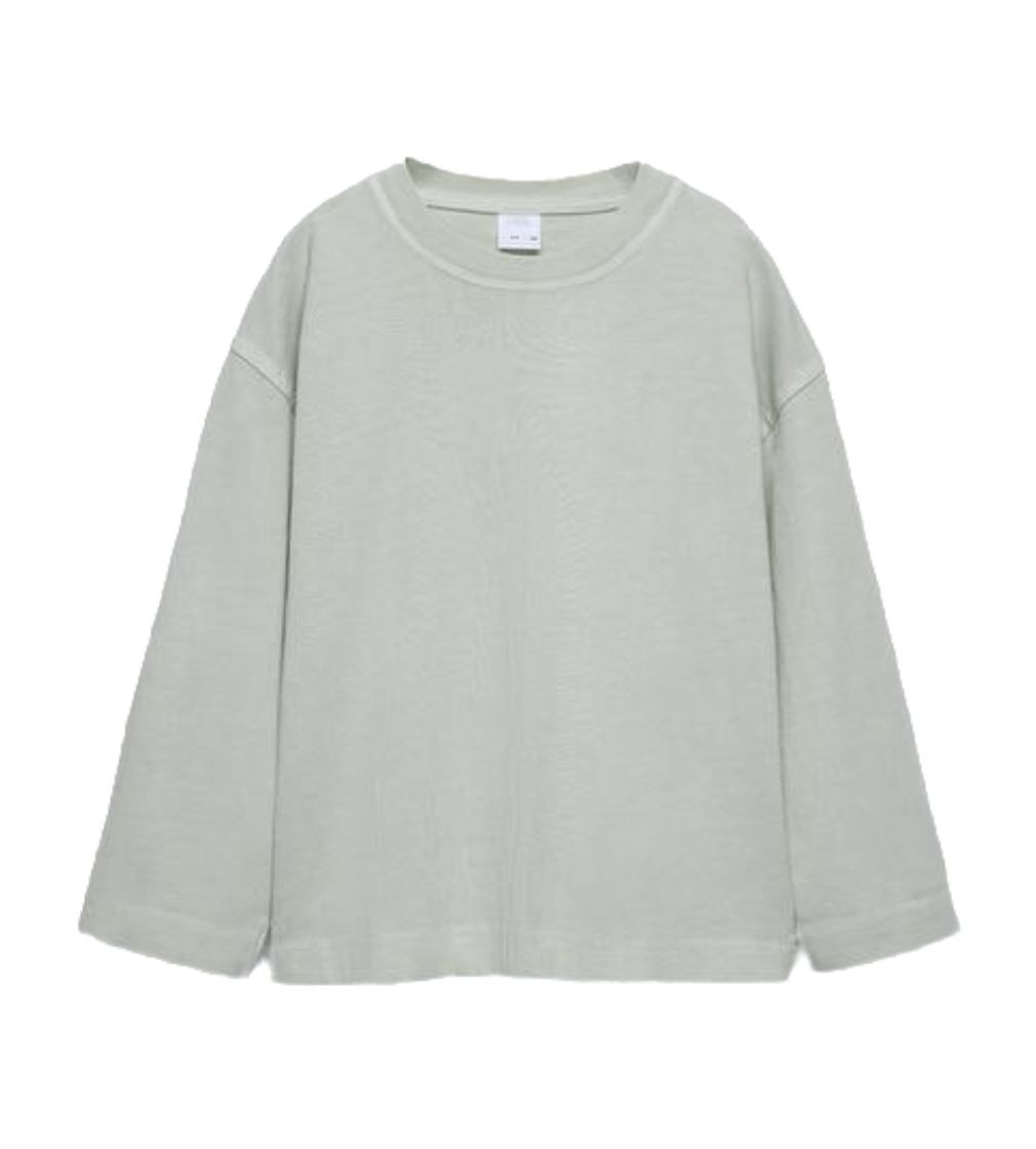 Купити Реглан Zara Однотон Green - фото 1