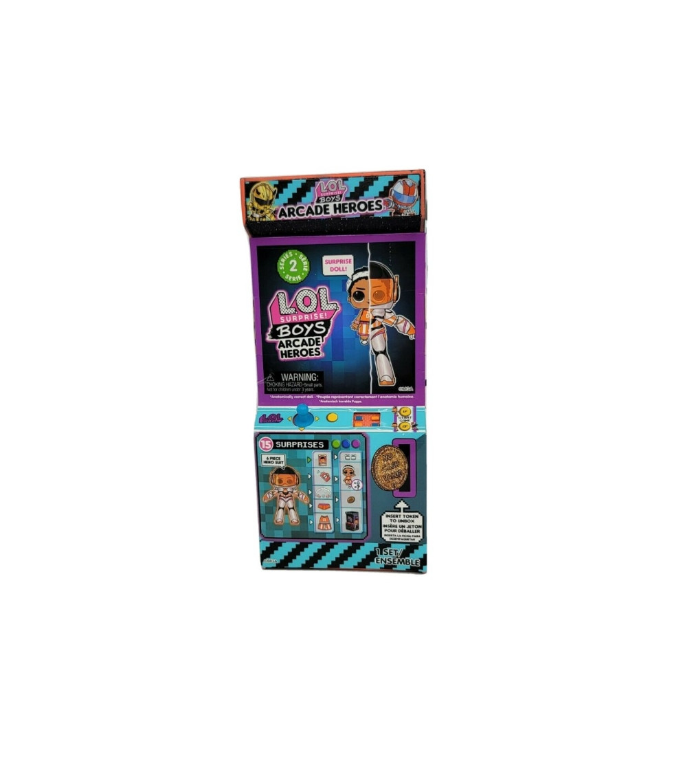 Купити Лялька Lol Surprise Dribbles Super Air Boys Arcade Heroes Series 2 Doll - фото 1
