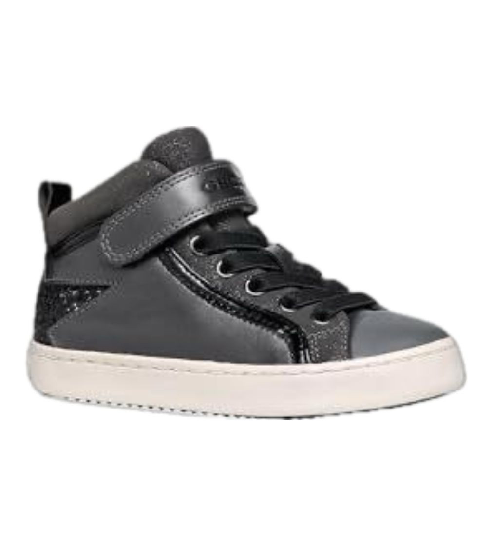 Купити Кросівки Високі Geox Little Girls Kalispera High-Top Sneakers Grey / Black - фото 1