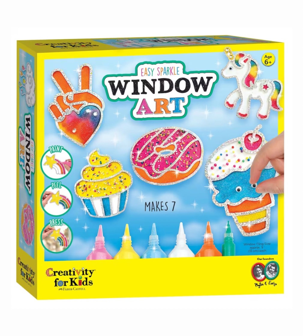 Купить Креативный набор Creativity for Kids® Easy Sparkle Window Art - фото 1