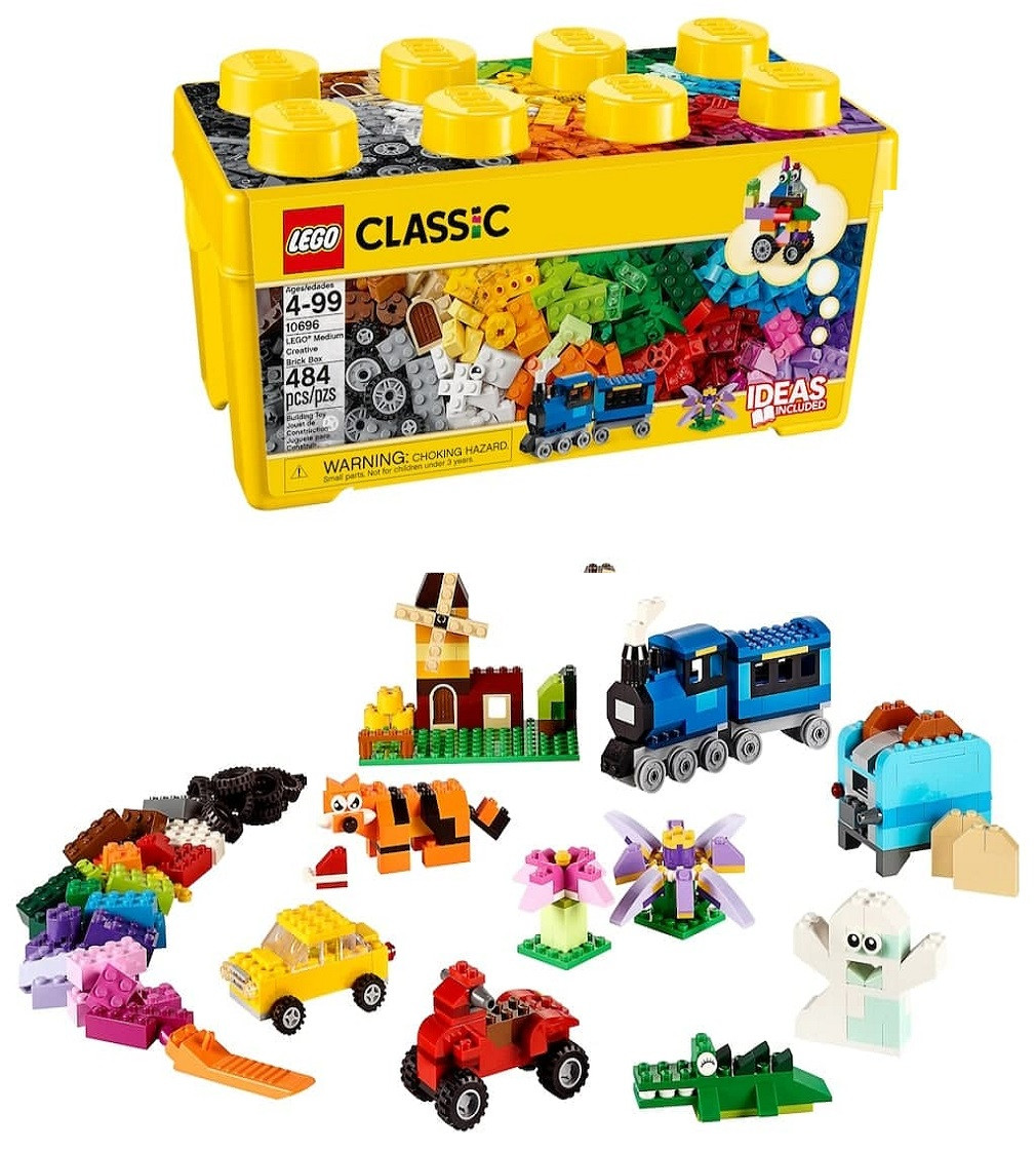 Купить LEGO® Classic Коробка кубиков LEGO® для творческого конструирования 484 деталей - фото 1
