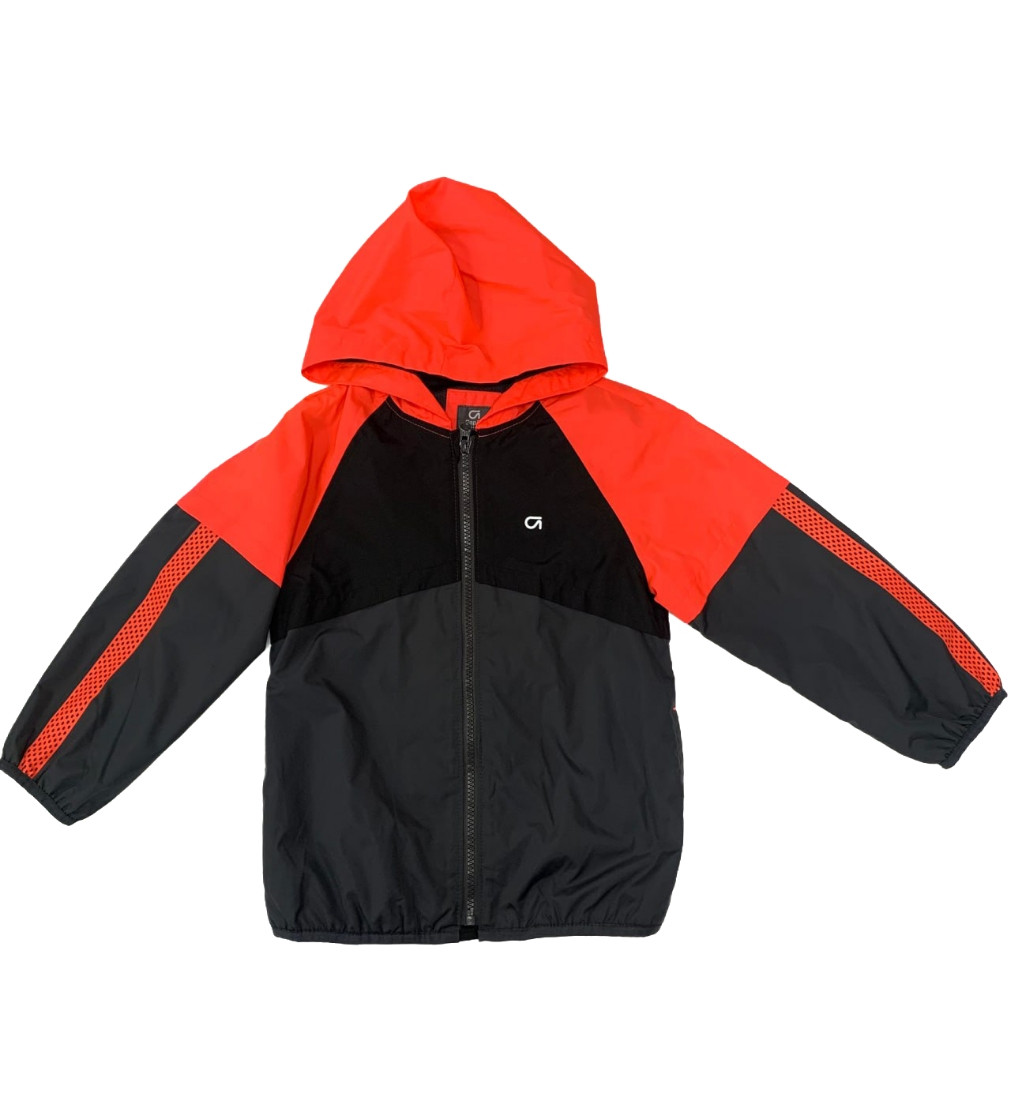 Купити Вітрівка GAP fit Grey/Black/Orange Neon - фото 1