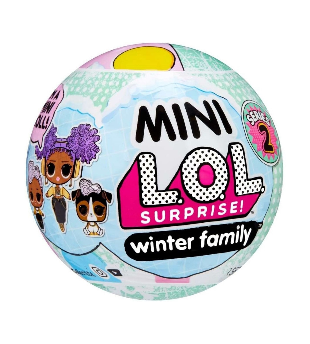Купити Ігровий набір LOL MINI Winter Family 2 серія – Міні Зимова Сімейка - фото 1