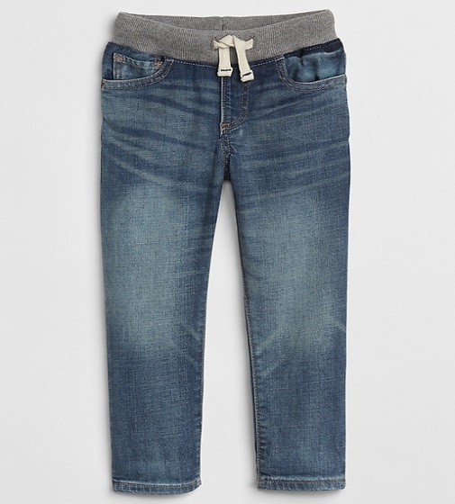 Купить Джинсы Gap Pull-On Slim Jeans with Washwell™ - фото 1