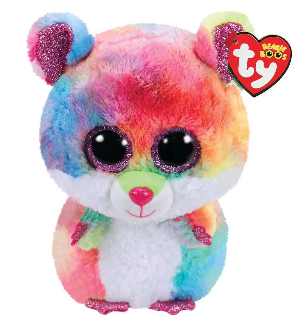 Купить Мягкая игрушка Ty Beanie Babies™ Rodney Multicolored Hamster 33 см - фото 1