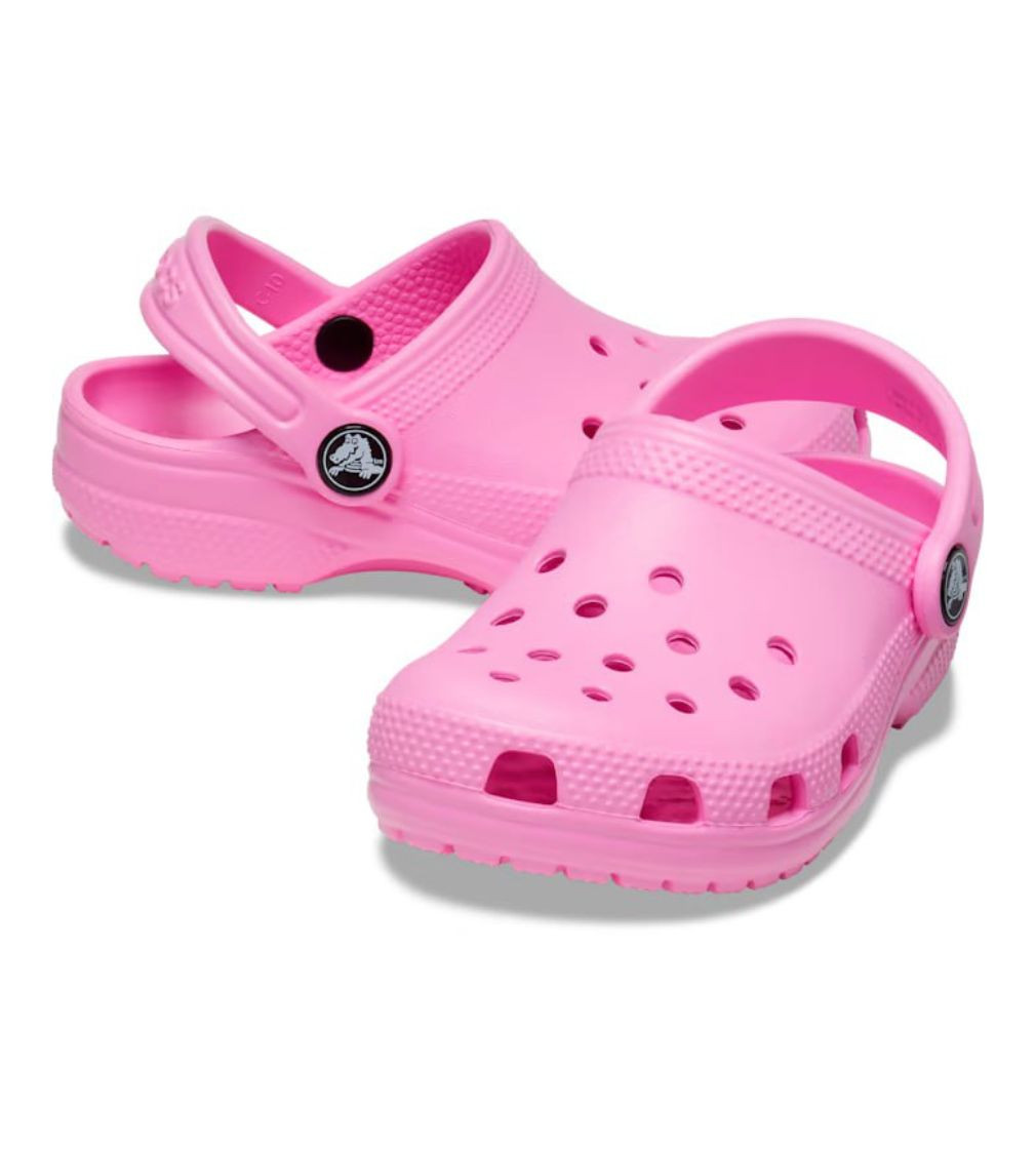 Купить Детские Сабо Crocs Toddler Classic Clog Taffy Pink - фото 1