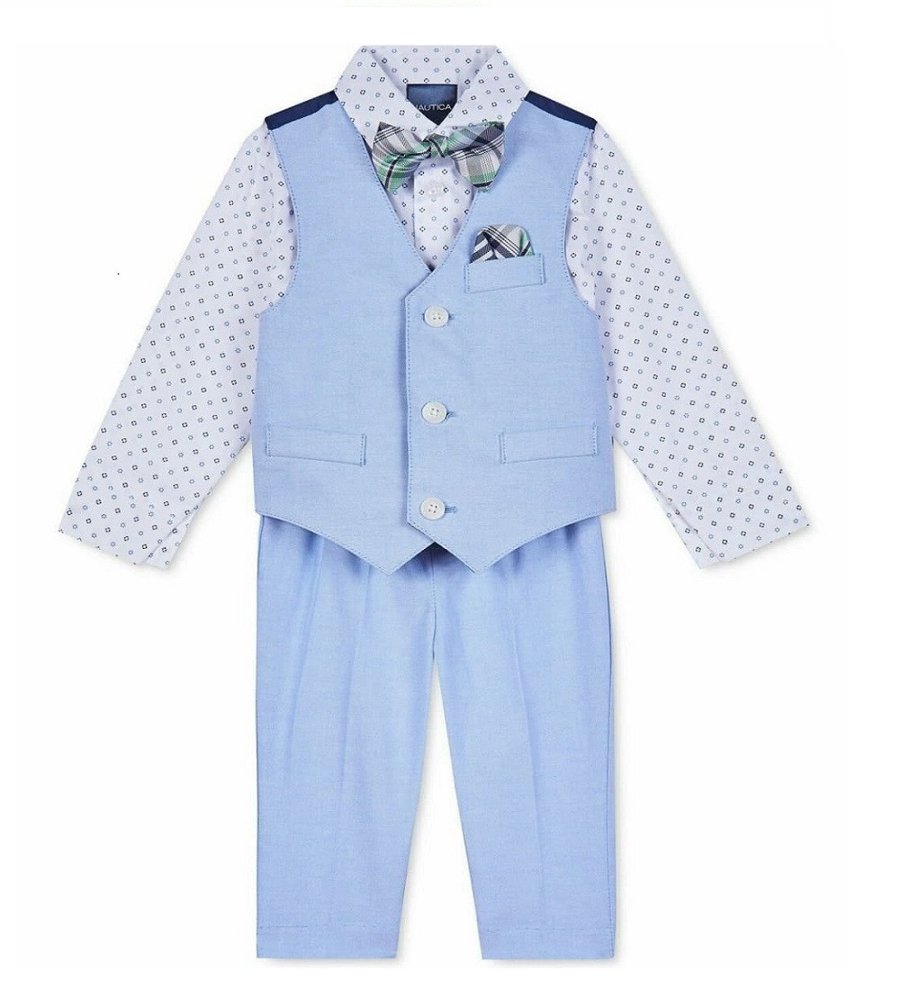 Купить Костюм праздничный NAUTICA Suit Set Vest: 442 Oxford Blue - фото 1
