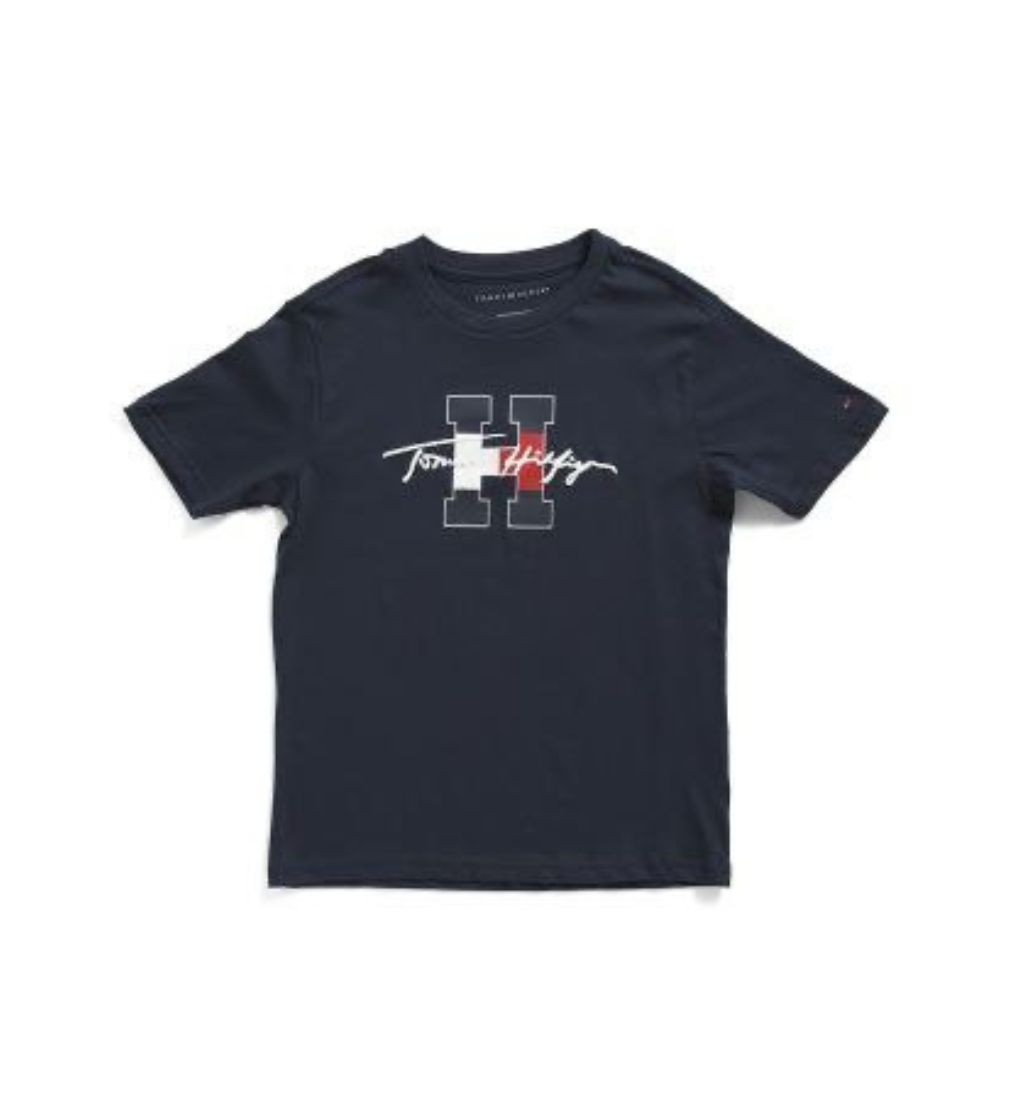 Купити Футболка TOMMY HILFIGER Boys Script H Short Sleeve Tee - фото 1