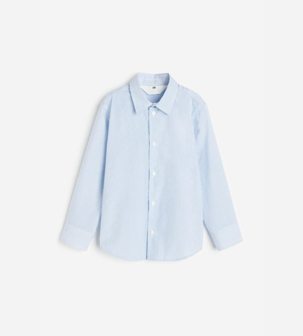 Купить Рубашка H&M Light blue/Striped - фото 1