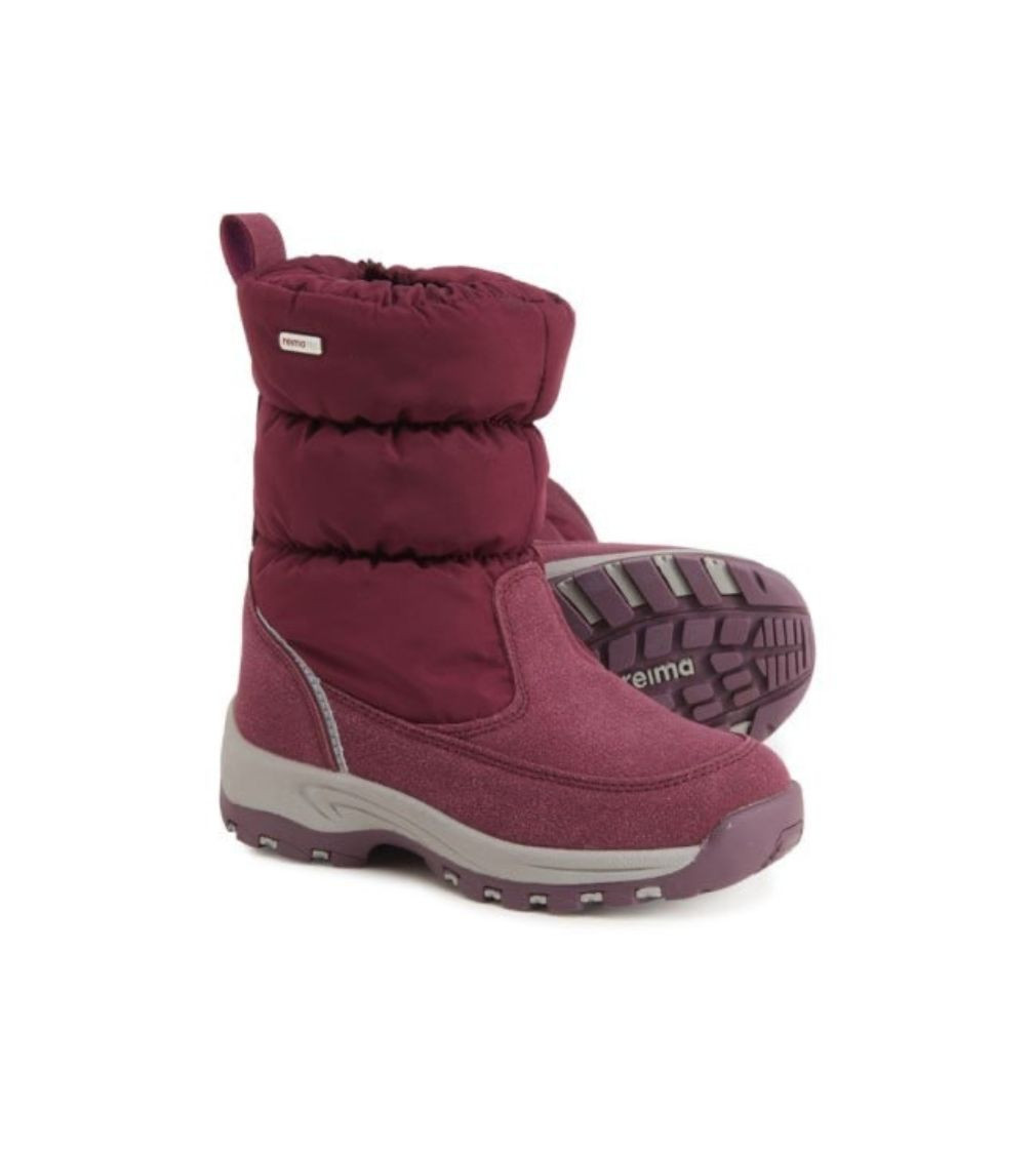 Купить Сапоги Reima Girls Vimpeli Snow Boots Бордо - фото 1