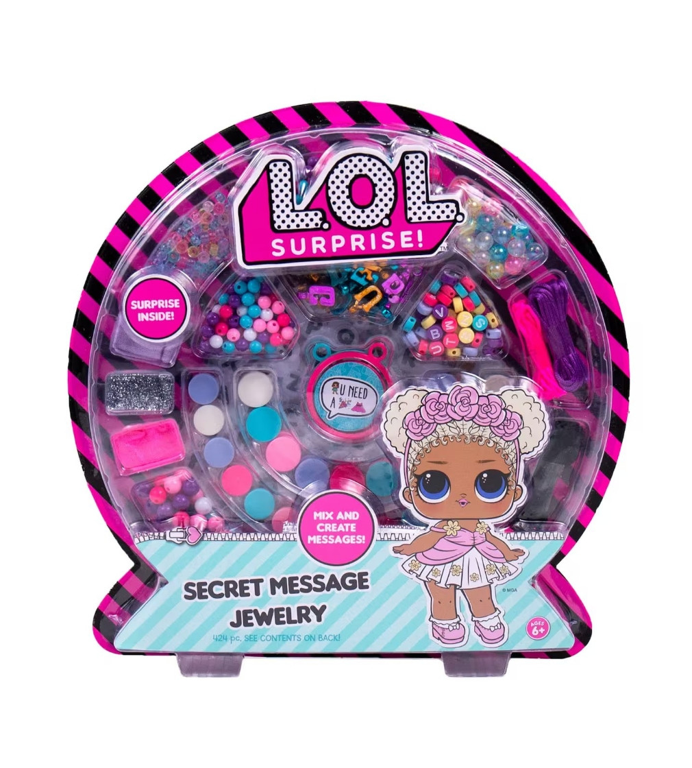 Купить Творческий набор L.O.L. Surprise! Secret Message Jewelry Бусины Ювелирные изделия с секретным посланием - фото 1