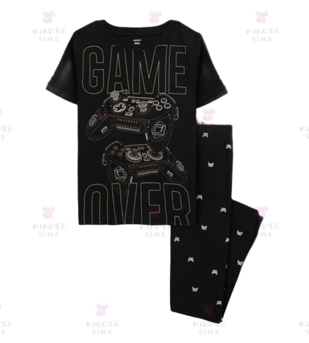 Купить Пижама Carters Gamer 100% Snug Fit Cotton Black - фото 1