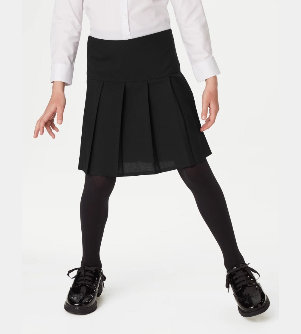 Купити Спідниця Шкільна M&S Crease Resistant Black - фото 1