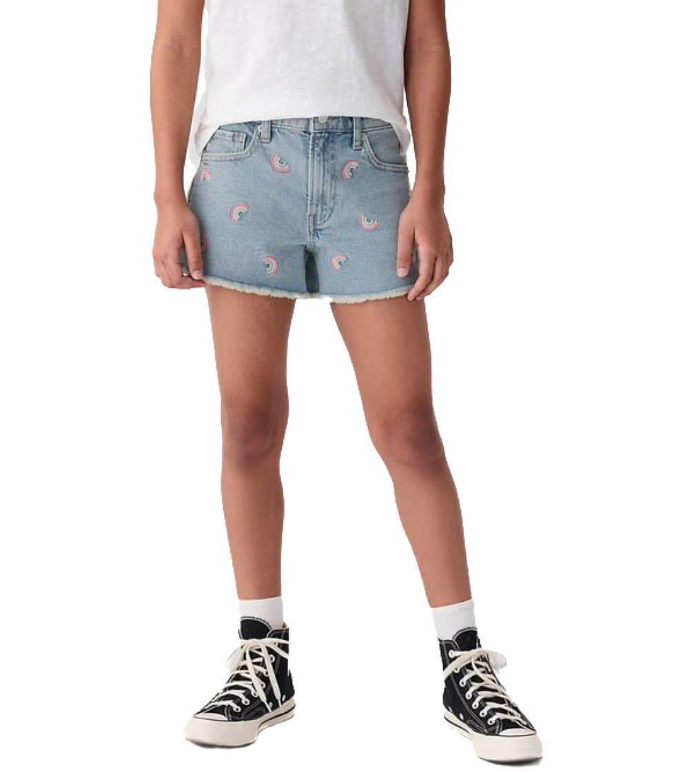 Купить Шорты Джинсовые Gap Kids Low Rise Denim Shorts Color medium wash - фото 1
