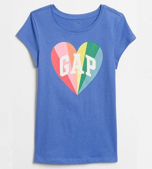 Купить Футболка Gap Graphic T-Shirt: heart - фото 1