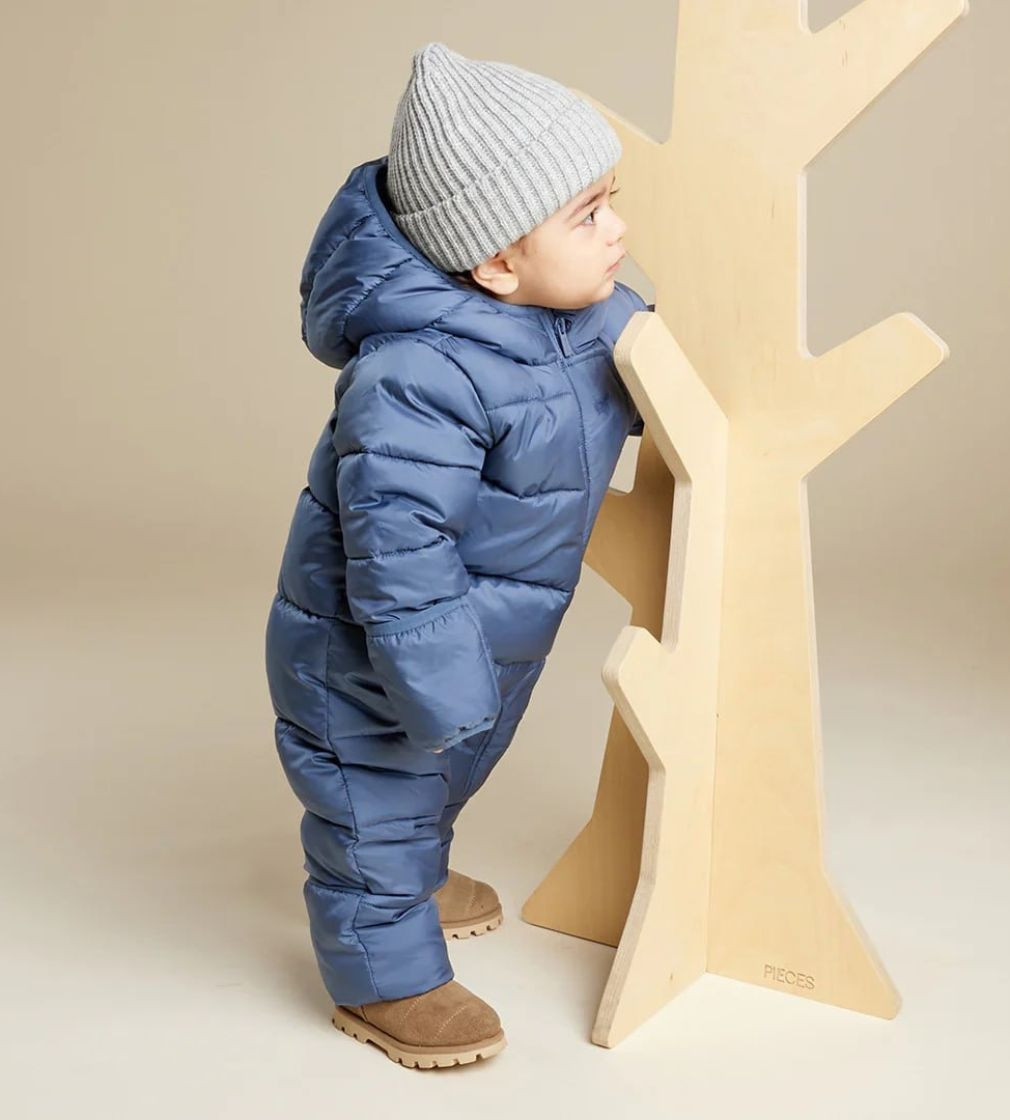 Комбинезон Miles The Label Ruffle Quilted Snowsuit Navy