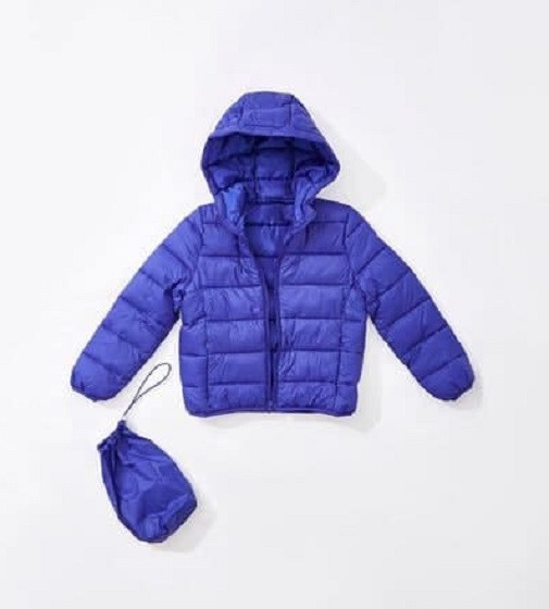 Купити Куртка Forever21 Hooded Puffer Blue - фото 1