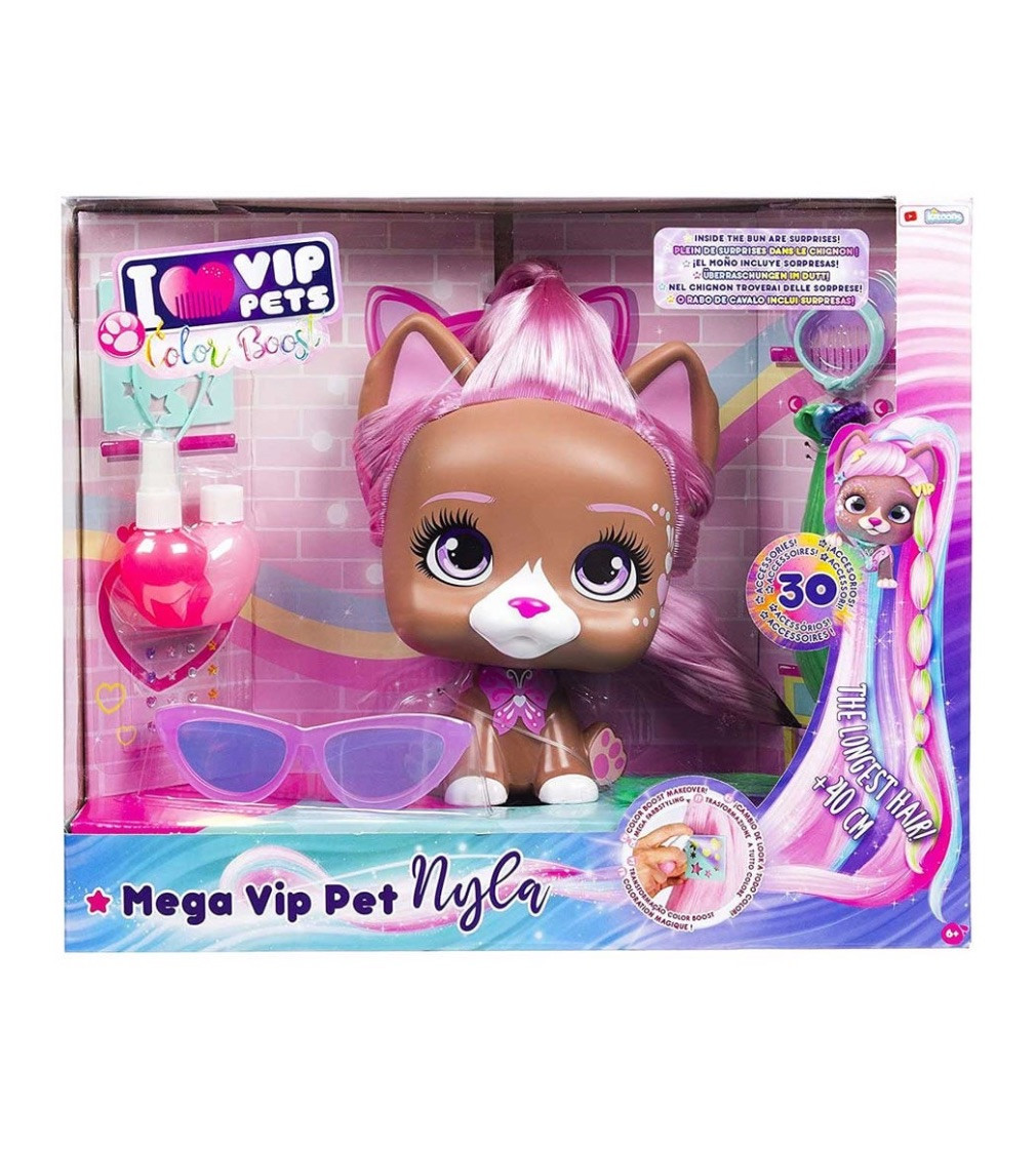 Купити Ігровий набір із мега VIP-улюбленцем IMC Toys Mega VIP Pet Nyla Модний улюбленець - фото 1