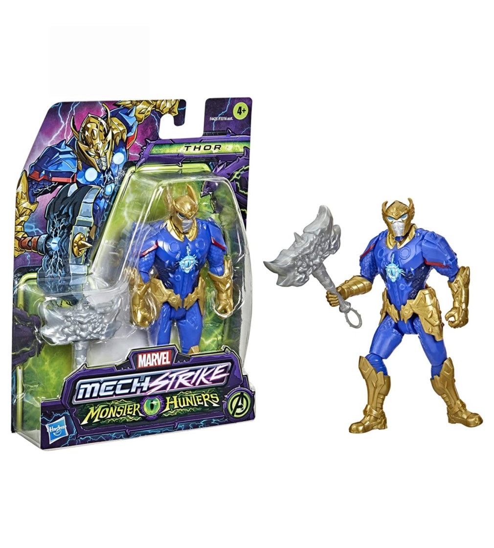 Купить Игровая фигурка Marvel Avengers Mech Strike Monster Hunters Thor Toy 15 см - фото 1