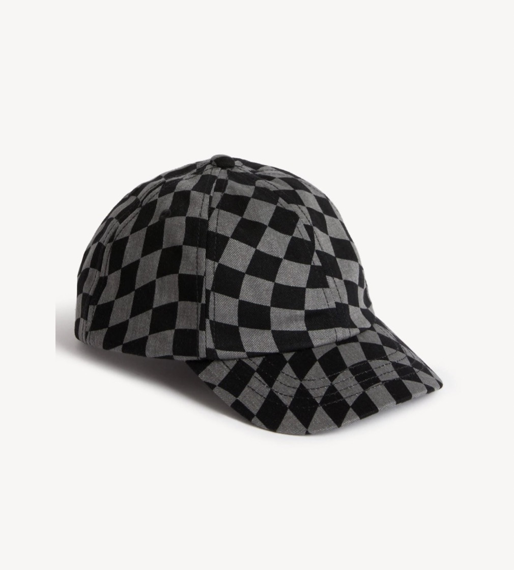 Купить Кепка M&S Checked Black Mix - фото 1