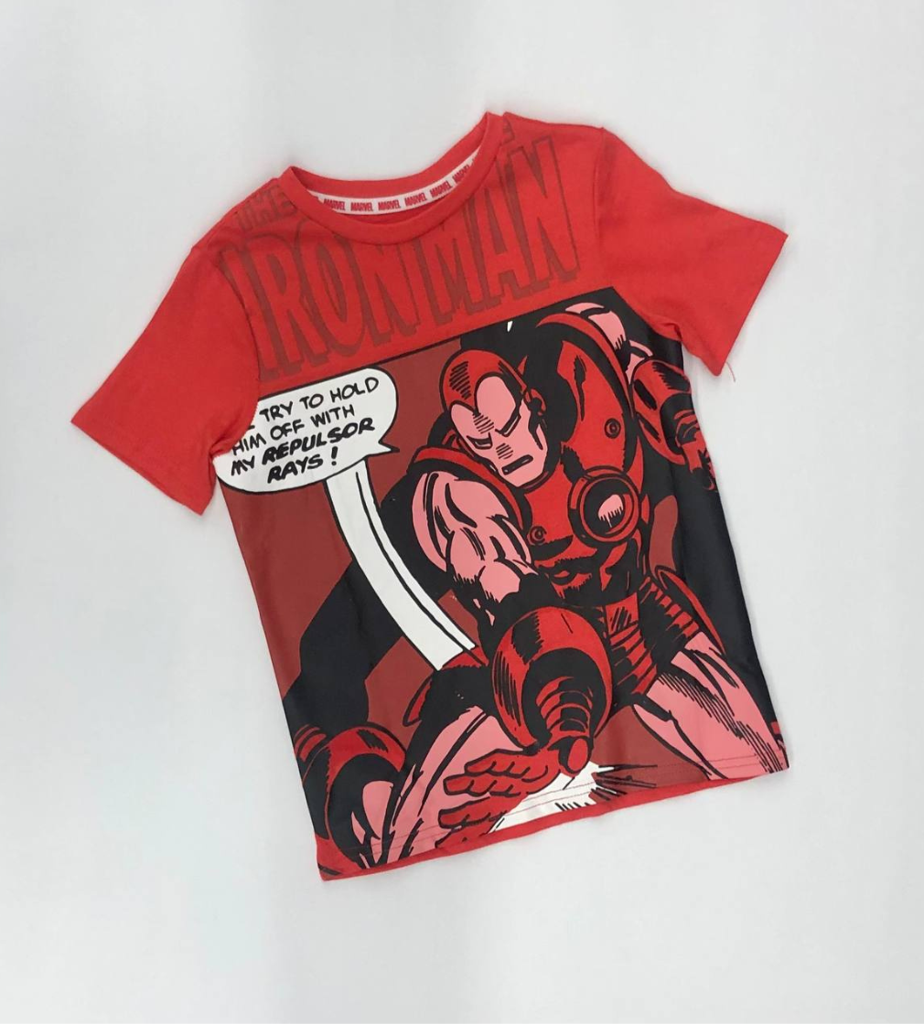 Футболка George Marvel Graphic Print Red