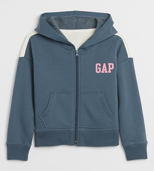 Купить Худи на флисе Gap Logo Navy/White - фото 1