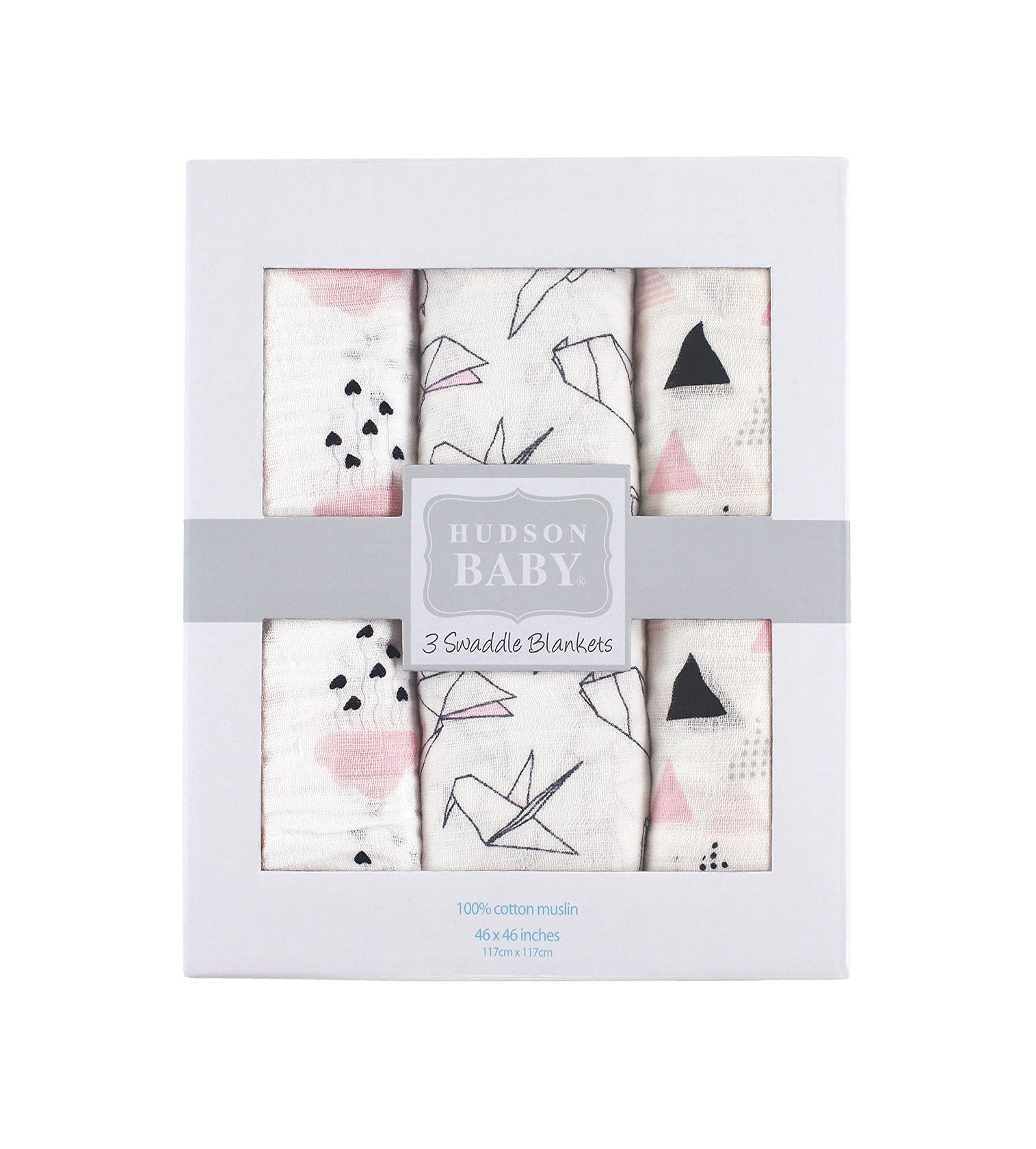 Купити Набір мусліновий пелюшок Hudson Baby Paper Birds - фото 1