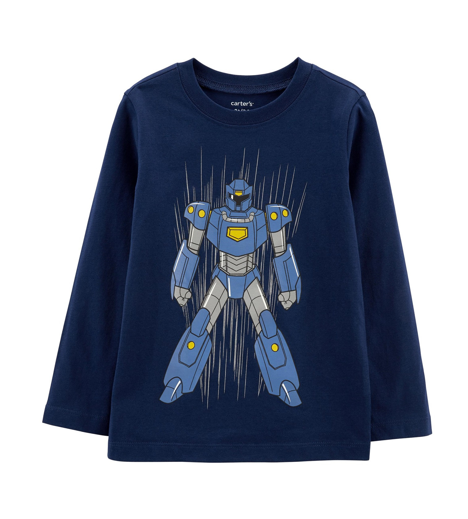 Купити Реглан Carters Robot Jersey Navy - фото 1