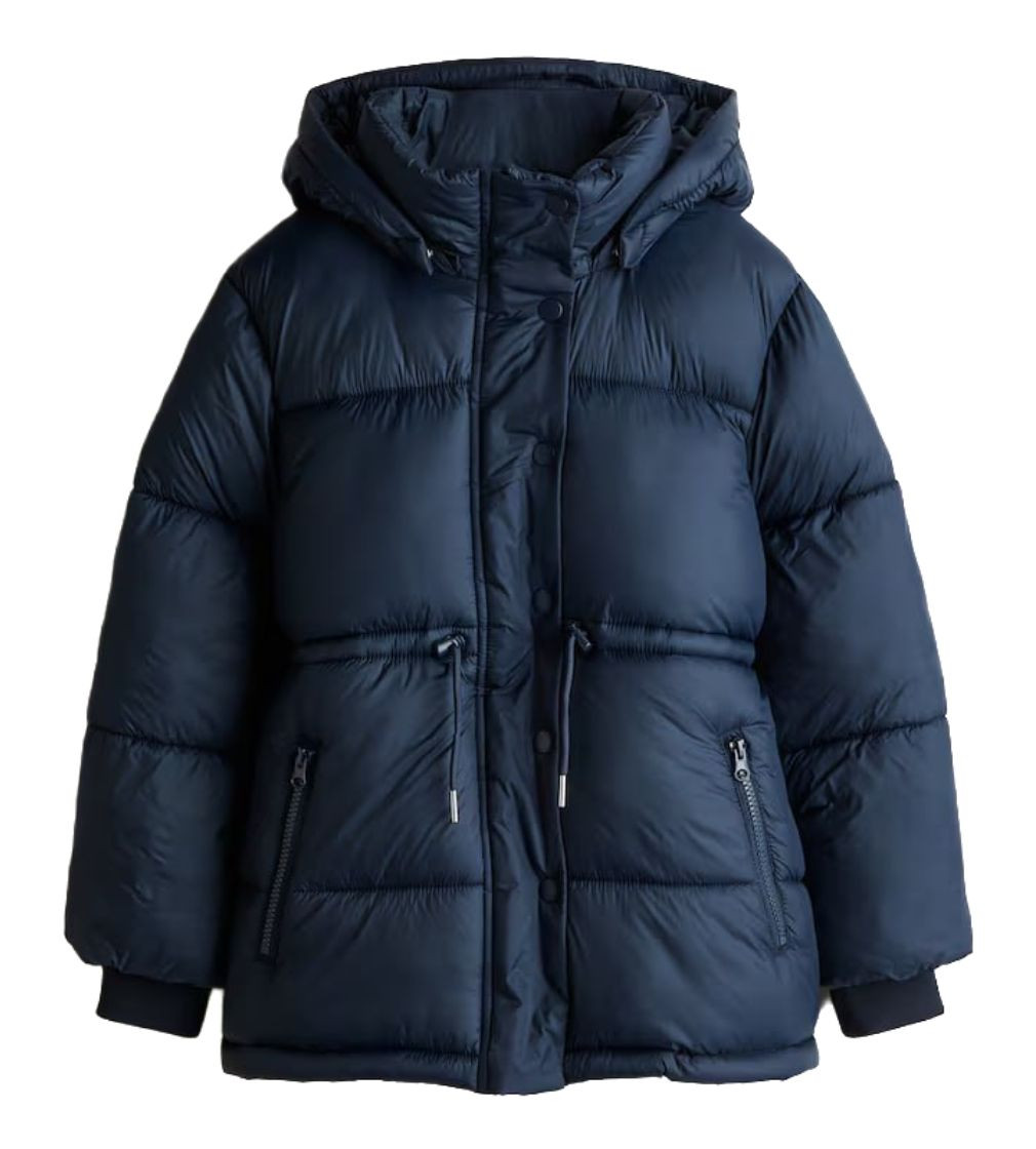 Купить Куртка H&M Puffer jacket - Navy blue - Kids - фото 1
