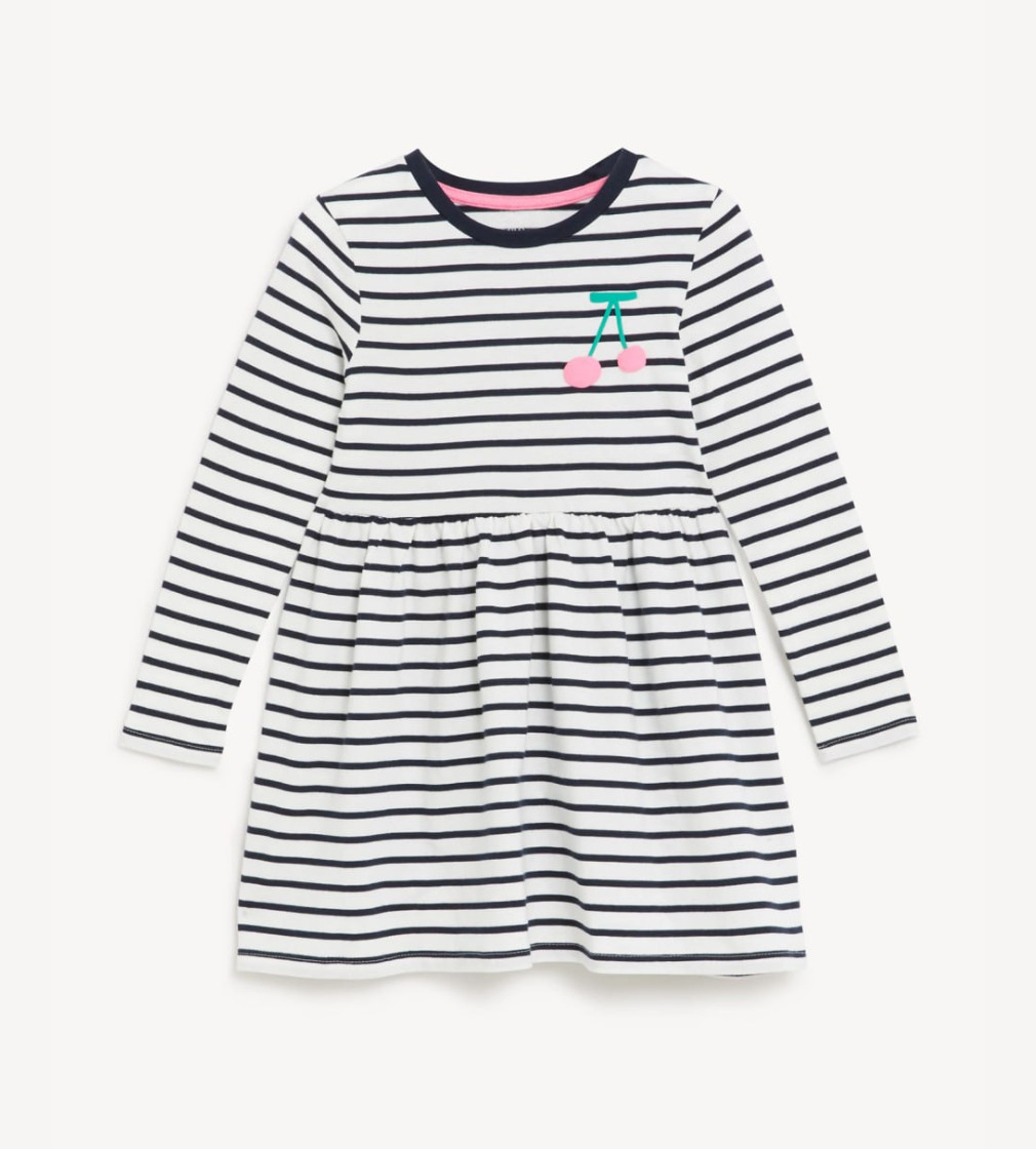 Купить Платье M&S Cotton Striped Cherry - фото 1