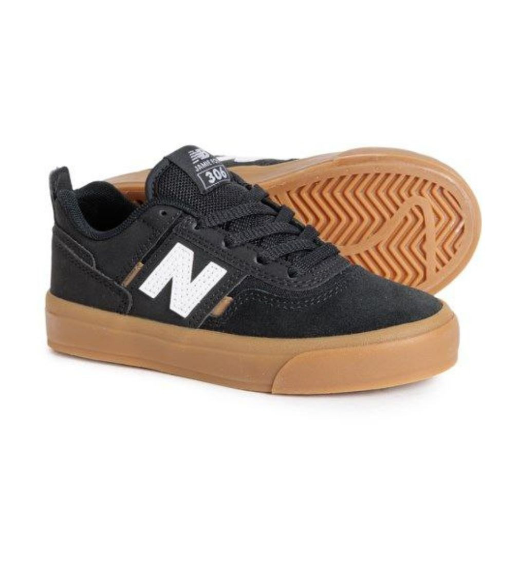 Купить Кроссовки New Balance Boys Jamie Foy 306 Lifestyle Shoes - Suede Black - фото 1