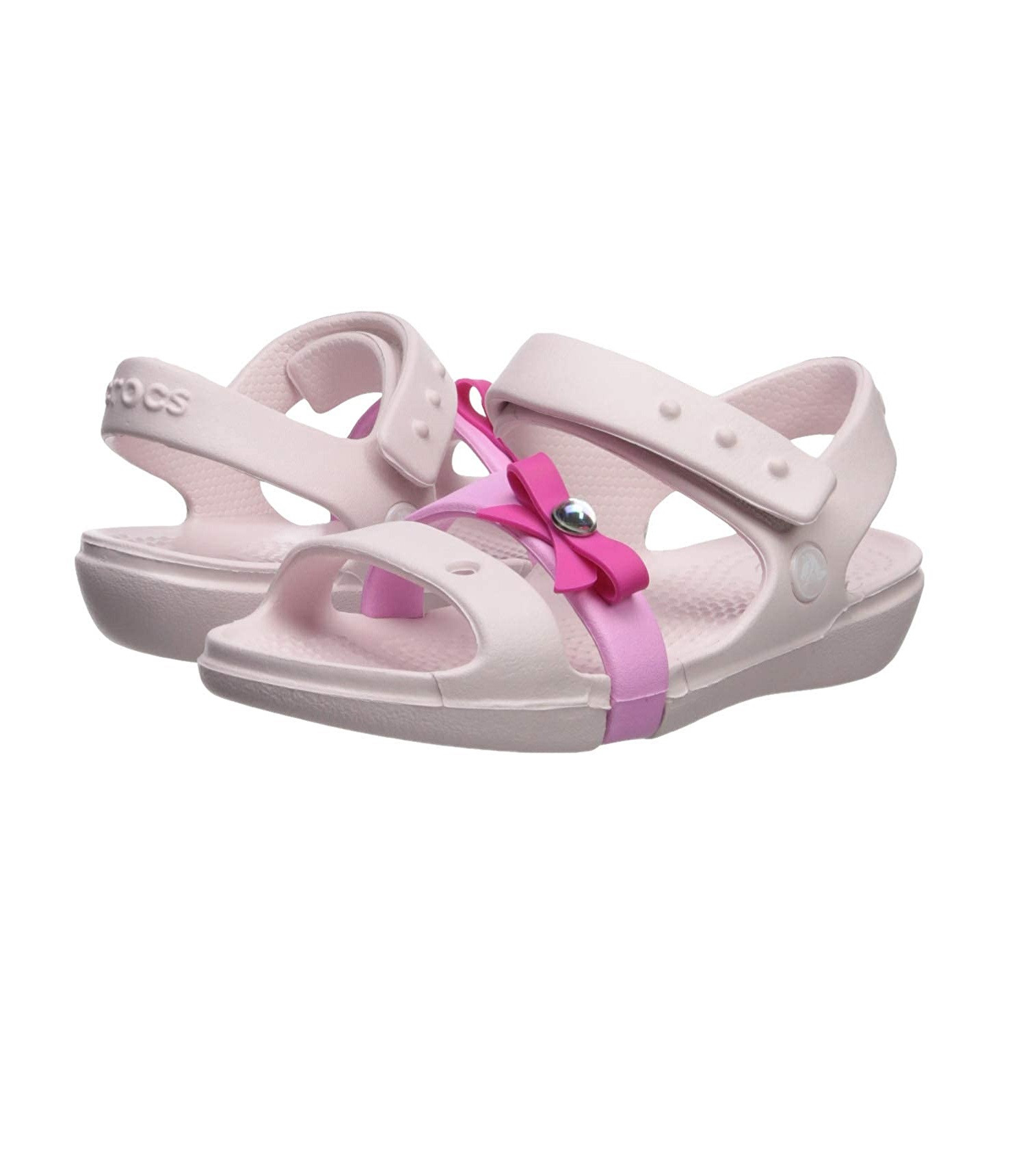 Купить Сандали детские Crocs Keeley Charm Sandal K Candy Pink - фото 1