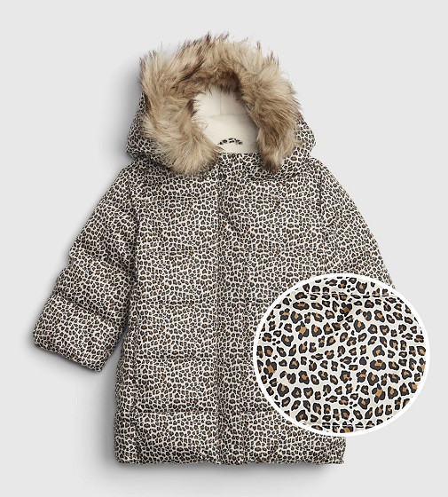Купить Пальто зимнее Gap Leopard - фото 1