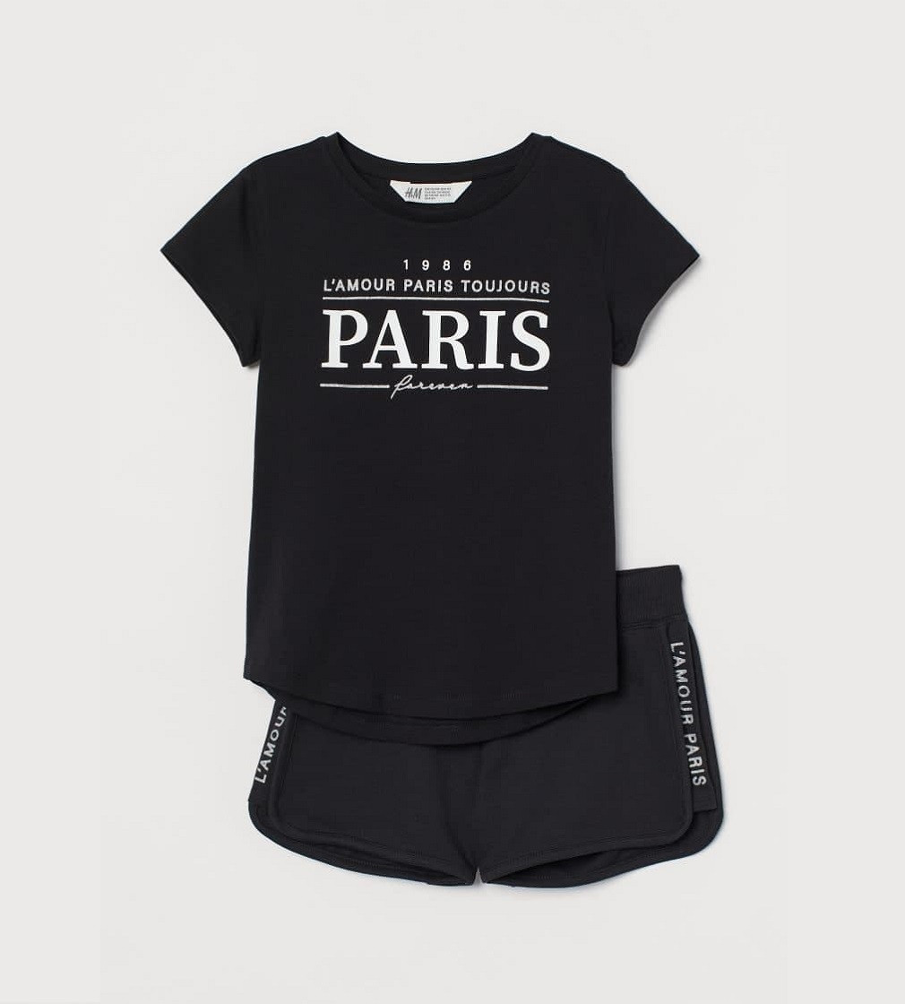 Купить Комплект H&M Черный Париж - фото 1