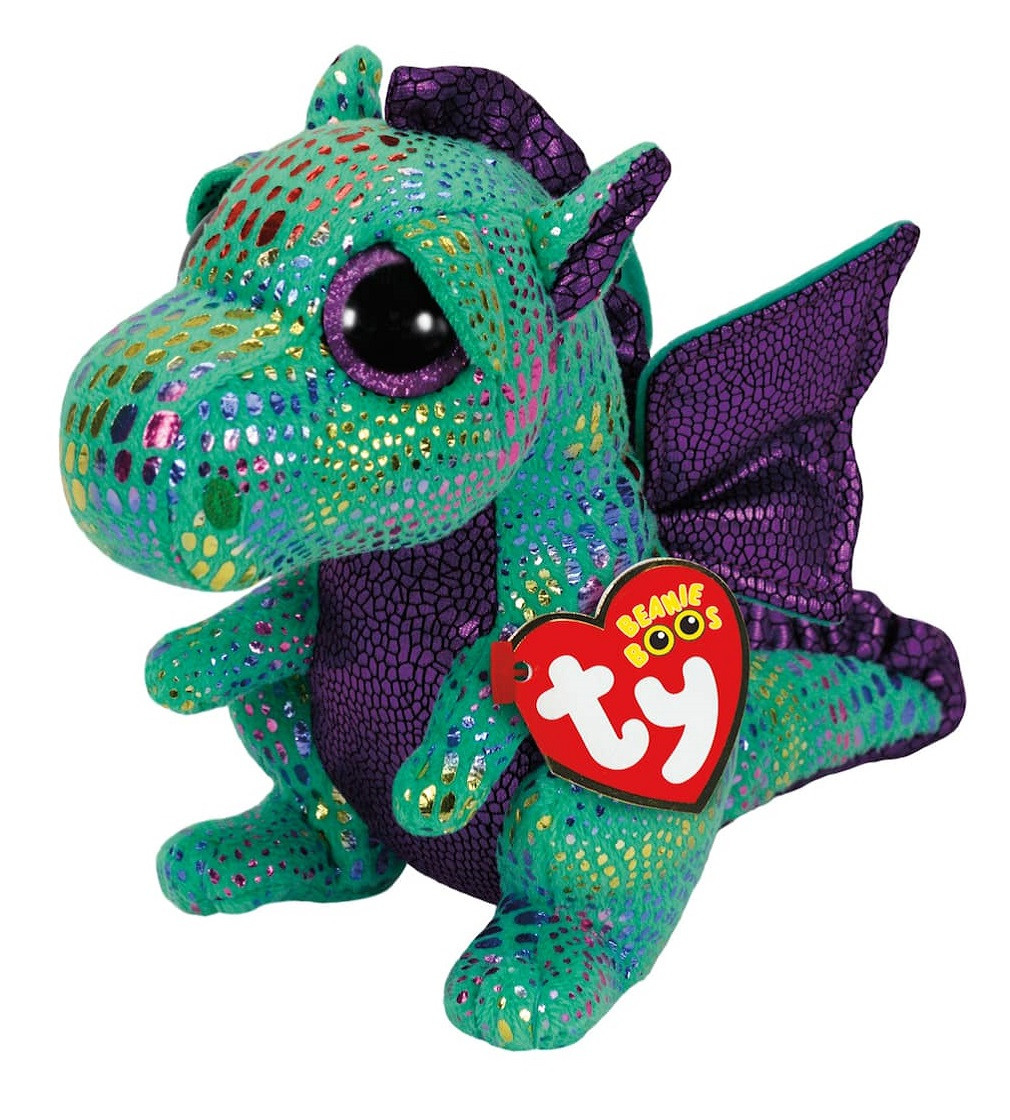 Купить Мягкая игрушка Ty Beanie Boos™ Cinder Green Dragon - фото 1