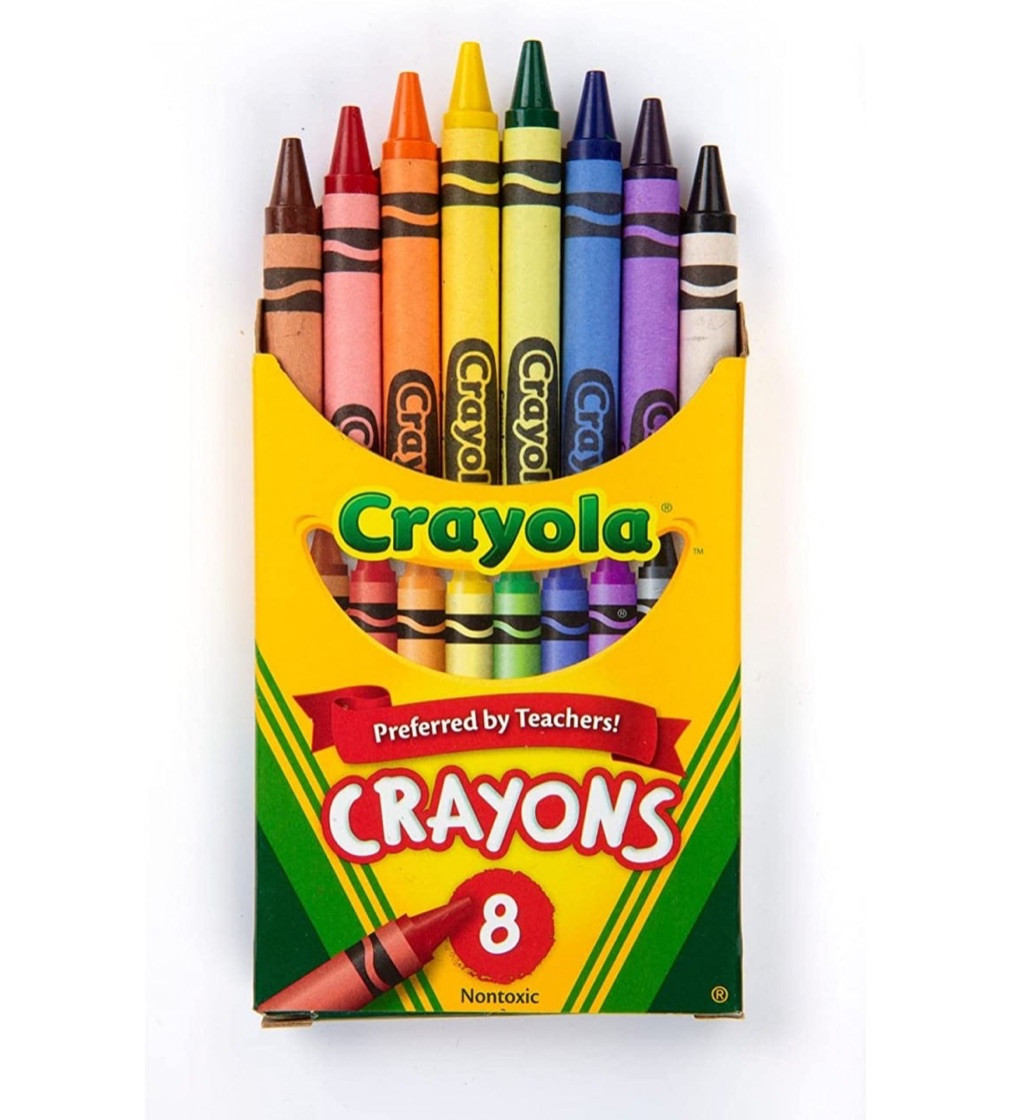 Купити Воскові олівці Crayola® Boxed Crayons 8шт - фото 1
