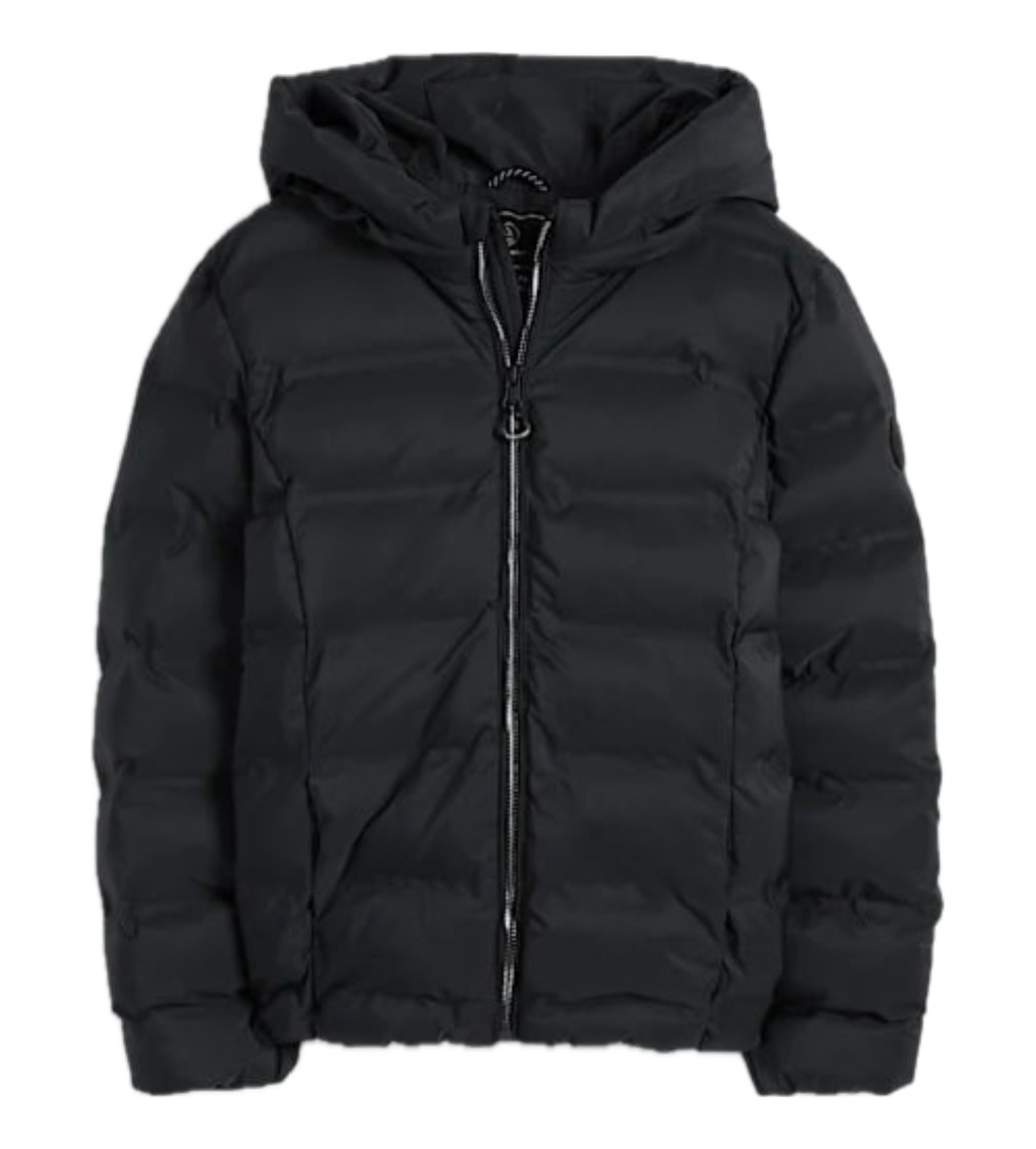 Купити Куртка C&A Girls Quilted jacket with hood - water-repellent Black - фото 1