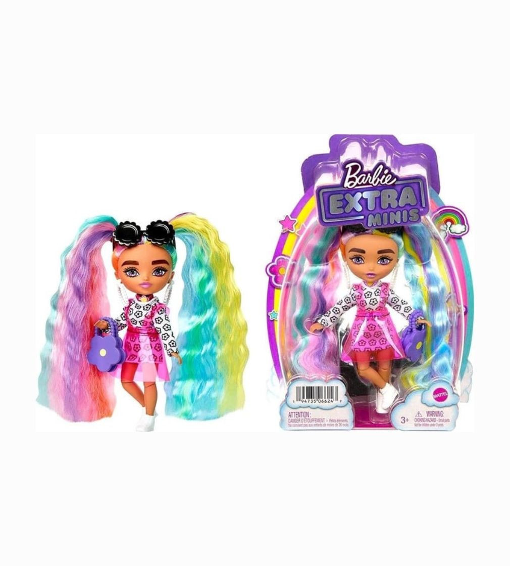 Купить Кукла Barbie Extra Minis Леди радуга - фото 1