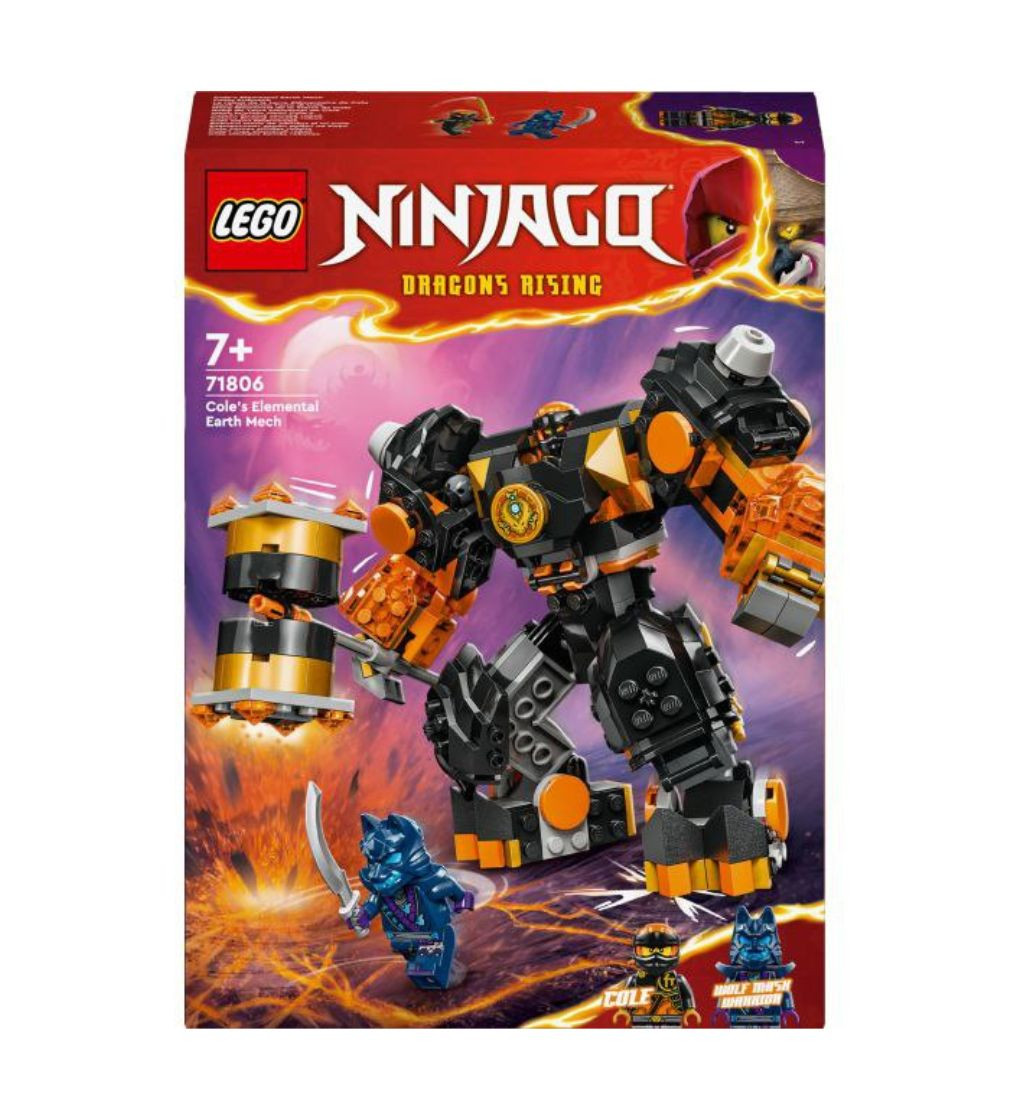 Купить Конструктор LEGO NINJAGO Робот земной стихии Коула - фото 1