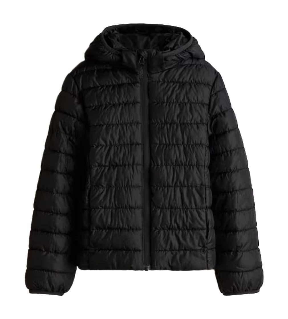 Купить Куртка Водооттлакивающая H&M Water-repellent puffer jacket Black - фото 1