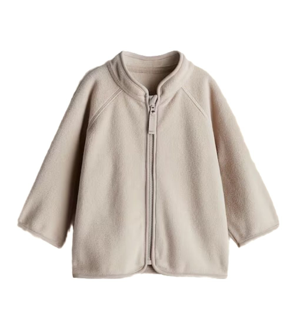 Купити Кофта Флісова H&M Fleece jacket - Light beige - фото 1