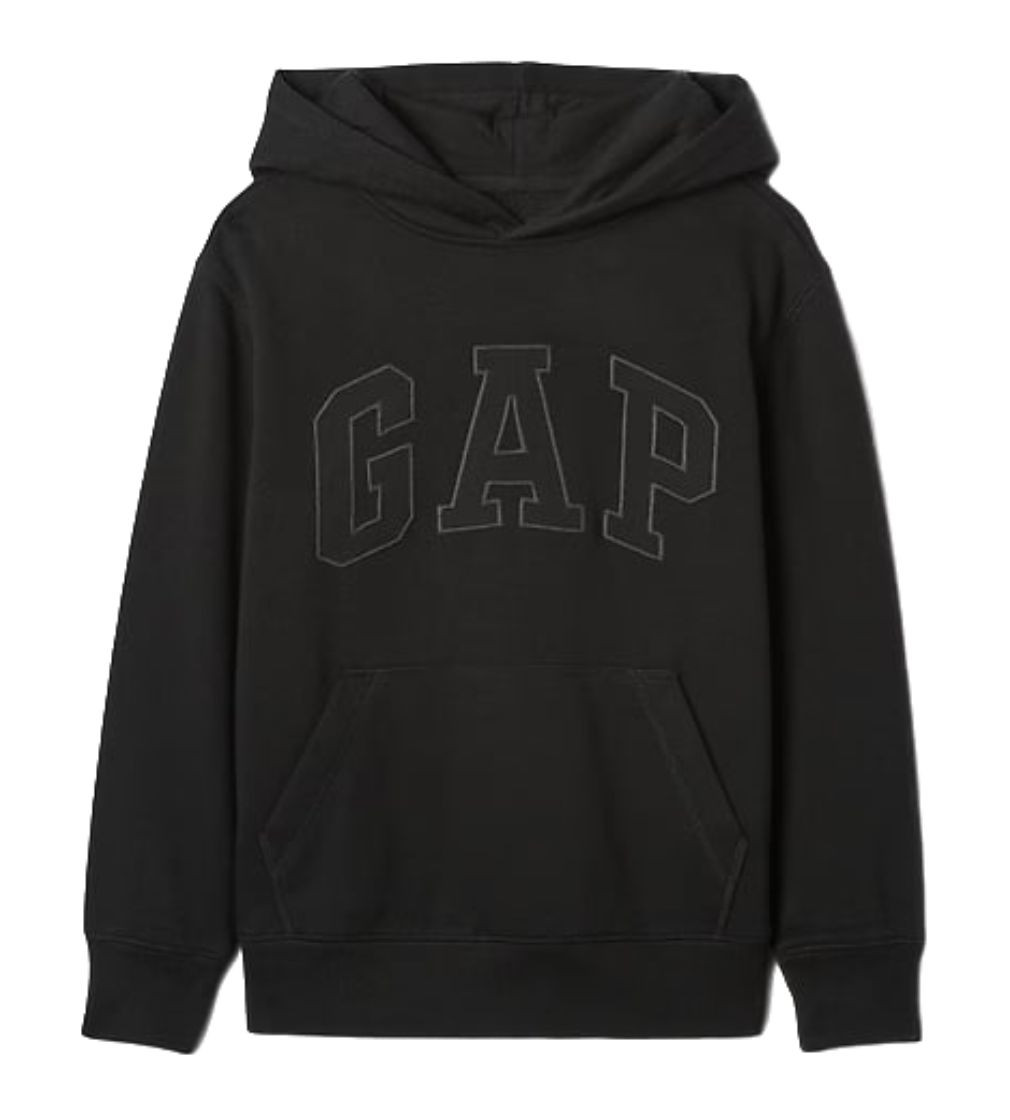 Купити Худі на флісі Gap Color true black - фото 1